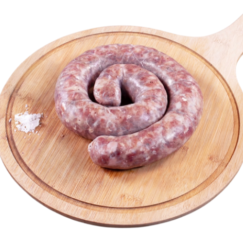 CLASSIC PORK SAUSAGE NO PEPPER     500G 